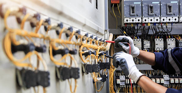 Professional Electrician technician working in Winnsboro, TX
